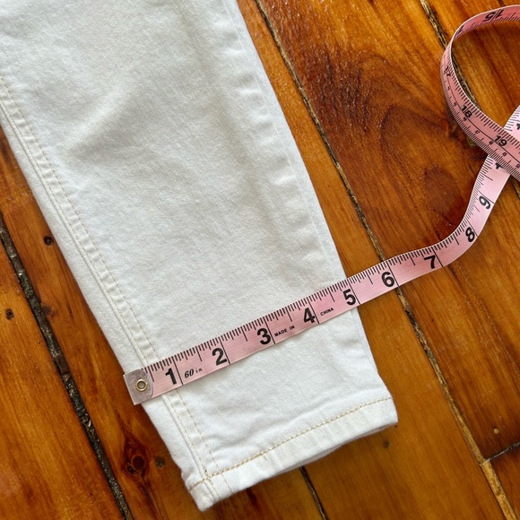 TOPSHOP_ Jaime High Waist Petite White Ankle Skinny Jeans 26 X 28 - Picture 9 of 11